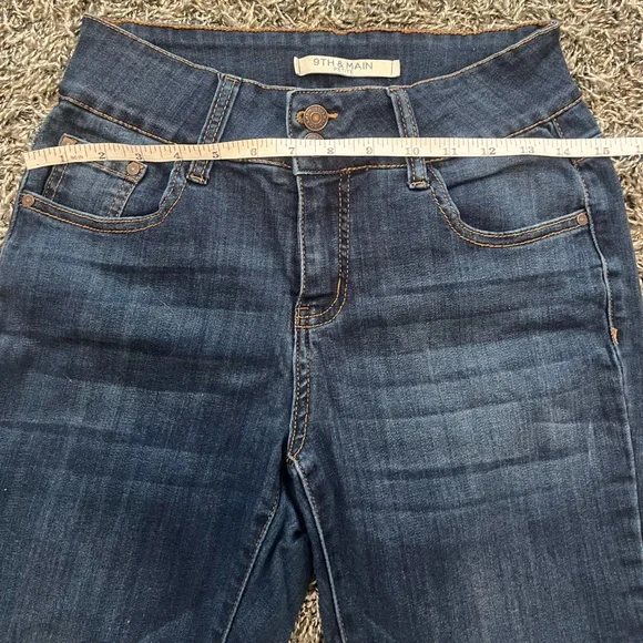9th & Main Petite High-Rise Skinny Jeans - Dark Wash - size 6 - Picture 7 of 8